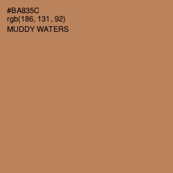 #BA835C - Muddy Waters Color Image