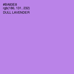 #BA83E8 - Dull Lavender Color Image