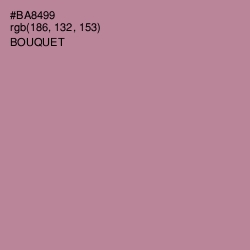 #BA8499 - Bouquet Color Image