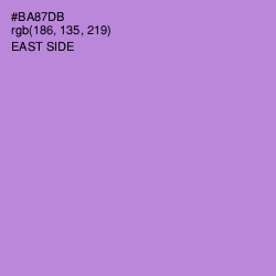 #BA87DB - East Side Color Image
