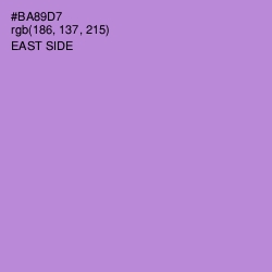 #BA89D7 - East Side Color Image