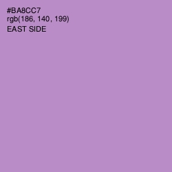 #BA8CC7 - East Side Color Image