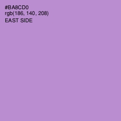 #BA8CD0 - East Side Color Image