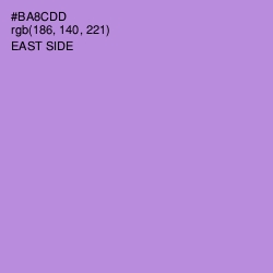 #BA8CDD - East Side Color Image