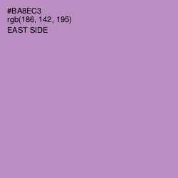 #BA8EC3 - East Side Color Image
