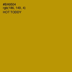 #BA9504 - Hot Toddy Color Image