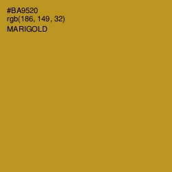#BA9520 - Marigold Color Image