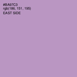 #BA97C3 - East Side Color Image