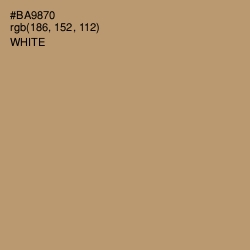 #BA9870 - Teak Color Image