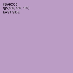 #BA9CC5 - East Side Color Image