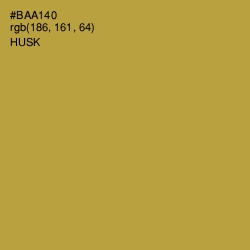 #BAA140 - Husk Color Image