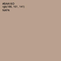 #BAA18D - Napa Color Image