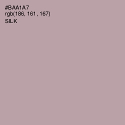 #BAA1A7 - Silk Color Image