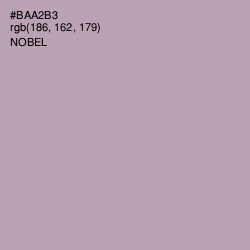 #BAA2B3 - Nobel Color Image