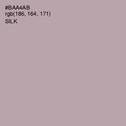 #BAA4AB - Silk Color Image