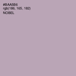 #BAA5B6 - Nobel Color Image