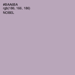 #BAA6BA - Nobel Color Image