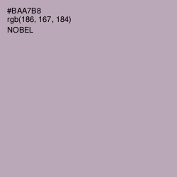 #BAA7B8 - Nobel Color Image