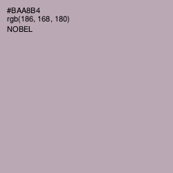 #BAA8B4 - Nobel Color Image