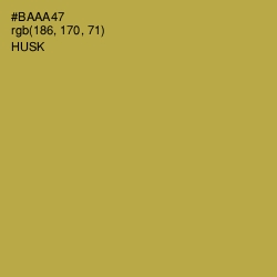 #BAAA47 - Husk Color Image