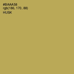 #BAAA58 - Husk Color Image