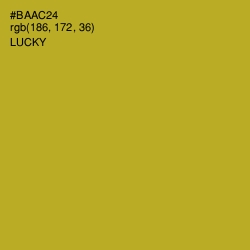 #BAAC24 - Lucky Color Image