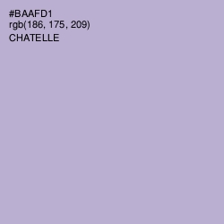 #BAAFD1 - Chatelle Color Image