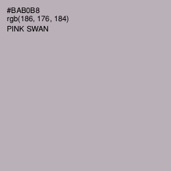 #BAB0B8 - Pink Swan Color Image