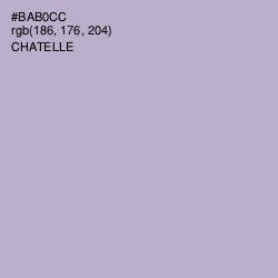 #BAB0CC - Chatelle Color Image