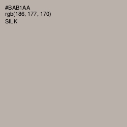 #BAB1AA - Silk Color Image