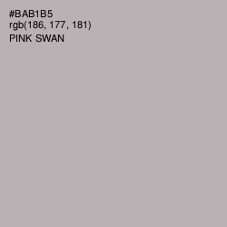 #BAB1B5 - Pink Swan Color Image