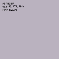 #BAB3BF - Pink Swan Color Image