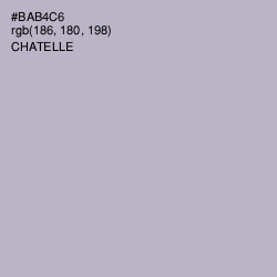 #BAB4C6 - Chatelle Color Image