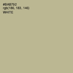 #BAB792 - Heathered Gray Color Image