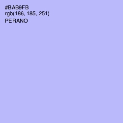#BAB9FB - Perano Color Image