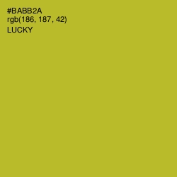 #BABB2A - Lucky Color Image