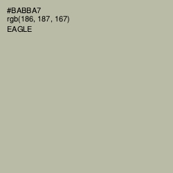 #BABBA7 - Eagle Color Image