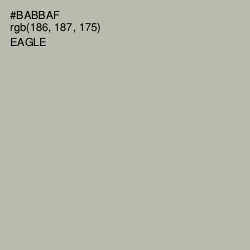 #BABBAF - Eagle Color Image