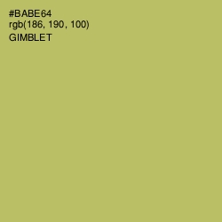#BABE64 - Gimblet Color Image
