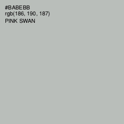 #BABEBB - Pink Swan Color Image