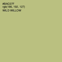 #BAC07F - Wild Willow Color Image