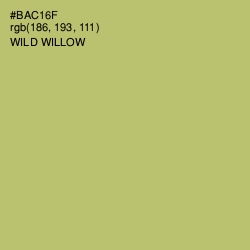 #BAC16F - Wild Willow Color Image