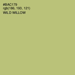 #BAC179 - Wild Willow Color Image