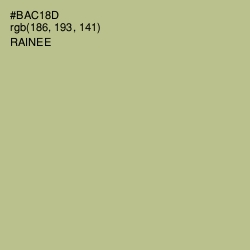 #BAC18D - Rainee Color Image