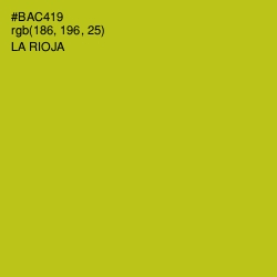 #BAC419 - La Rioja Color Image