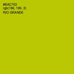 #BAC703 - Rio Grande Color Image