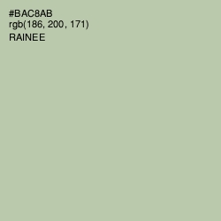 #BAC8AB - Rainee Color Image