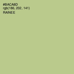 #BACA8D - Rainee Color Image