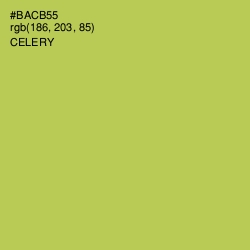 #BACB55 - Celery Color Image