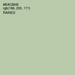 #BACBAB - Rainee Color Image